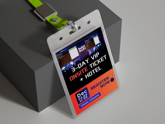 Build Stuff 2025 | VIP 3-DAY ONSITE Package