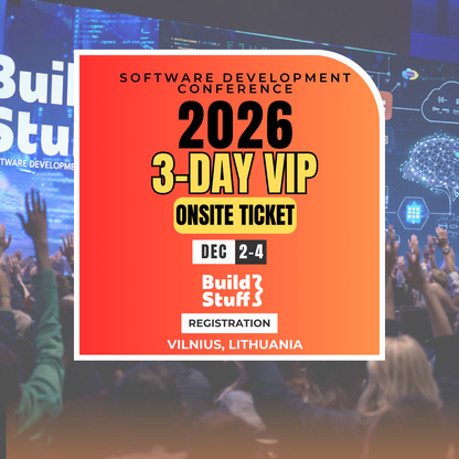 Build Stuff 2026 | VIP 3-DAY ONSITE Training