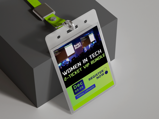 Build Stuff 2025 | Women in Tech VIP Ticket