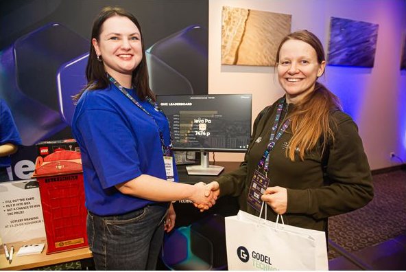 Godel Technologies prize handover